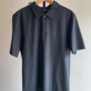 Men's Oakley Black Polo (Golf) Shirt, Size L